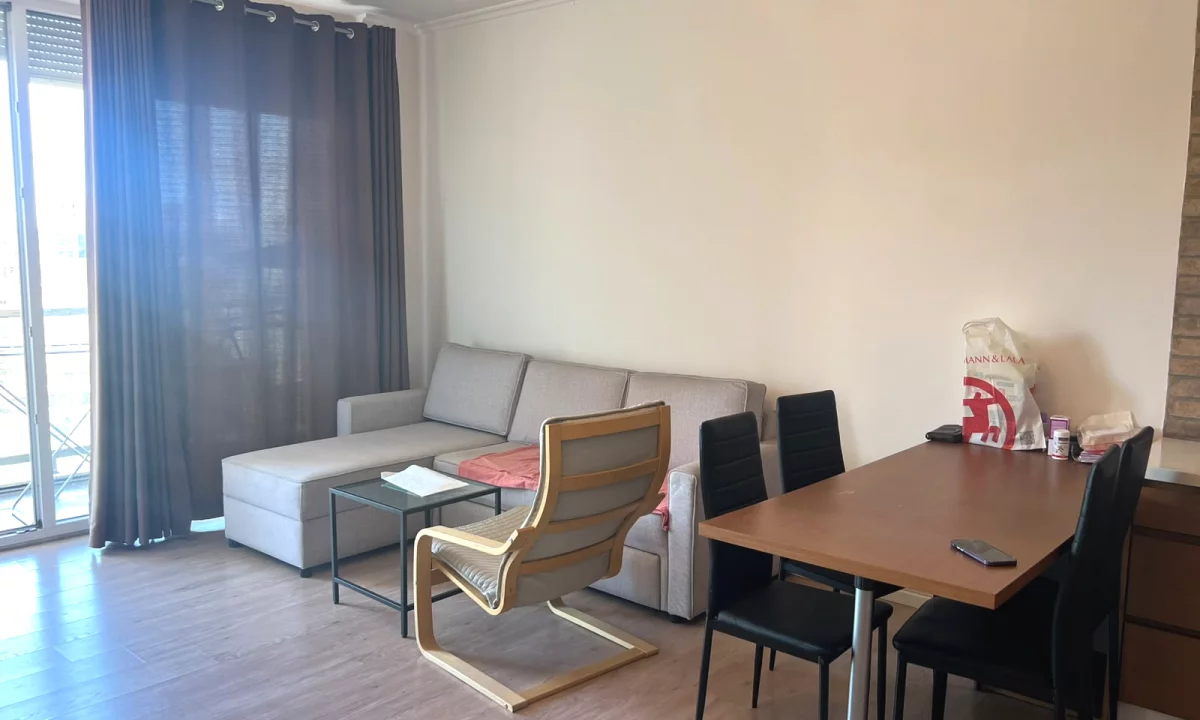 Shtepi ne shitje Apartament ne Tirane, 1+1, Mobilimi E mobiluar, Pagesa 188,800  Euro.