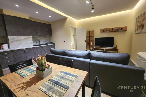 Shtepi ne shitje Apartament ne Tirane, 1+1, Mobilimi E mobiluar, Pagesa 269,000  Euro.