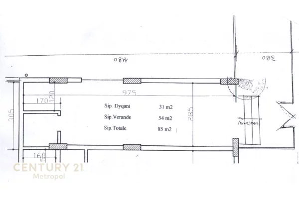 Business Property in Sale 1+1 in Tirana - 116,000 Euro