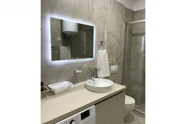 Shtepi ne shitje Apartament ne Tirane, 1+1, Mobilimi E mobiluar, Pagesa 297,000  Euro.