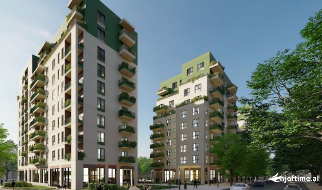 Shtepi ne shitje Apartament ne Tirane, 2+1, Mobilimi Bosh, pa mobiluar, Pagesa 189,300  Euro.