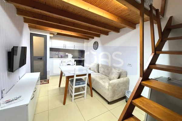 Shtepi ne shitje Duplex(shtepi me 2 kate) ne Tirane, Garsoniere, Mobilimi Pjeserisht e mobiluar, Pagesa 45,000  Euro.