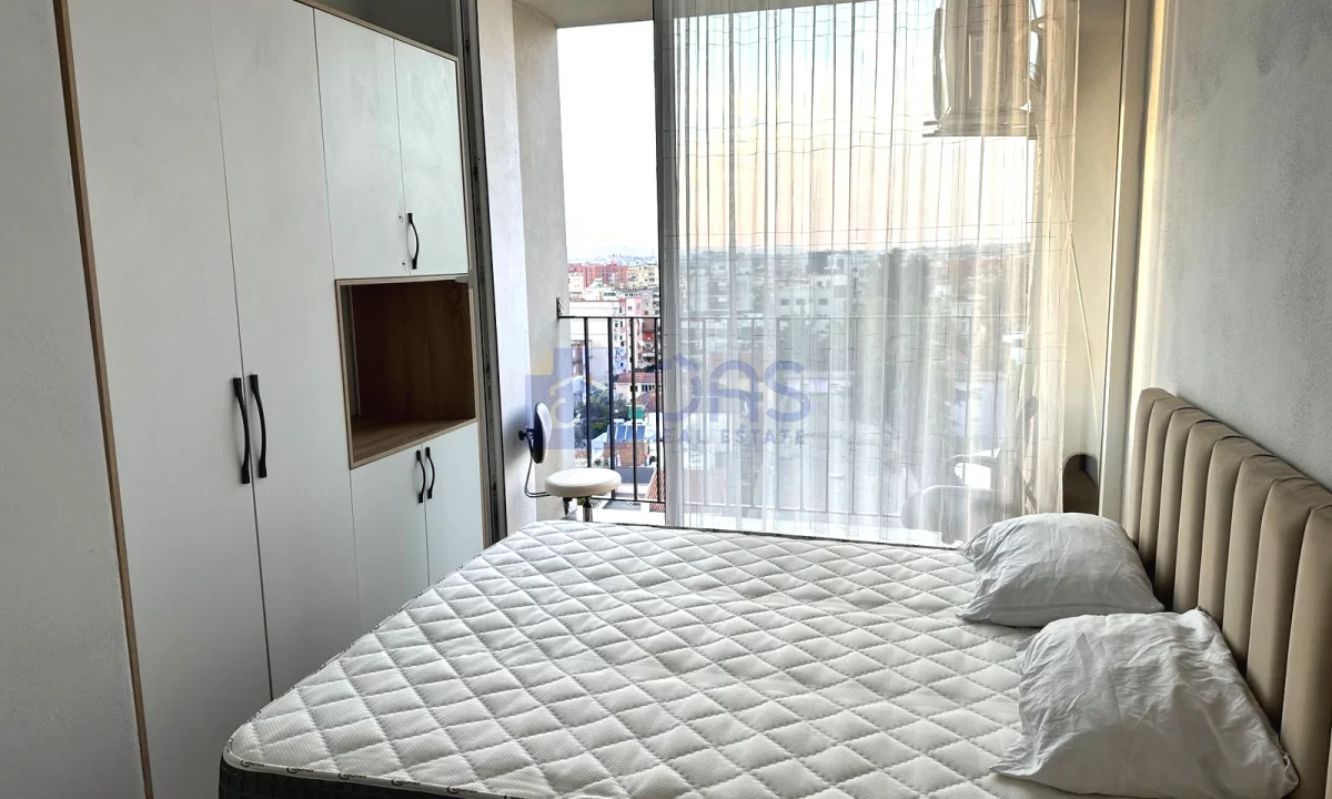 Shtepi me qera Apartament ne Tirane, 1+1, Mobilimi E mobiluar, Pagesa 50,000  Leke.