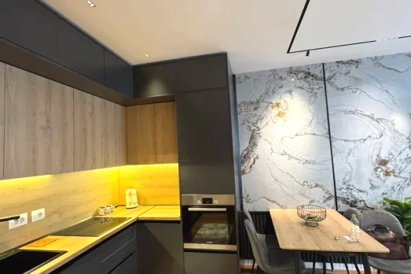 Shtepi me qera Apartament ne Tirane, 1+1, Mobilimi E mobiluar, Pagesa 80,000  Leke.