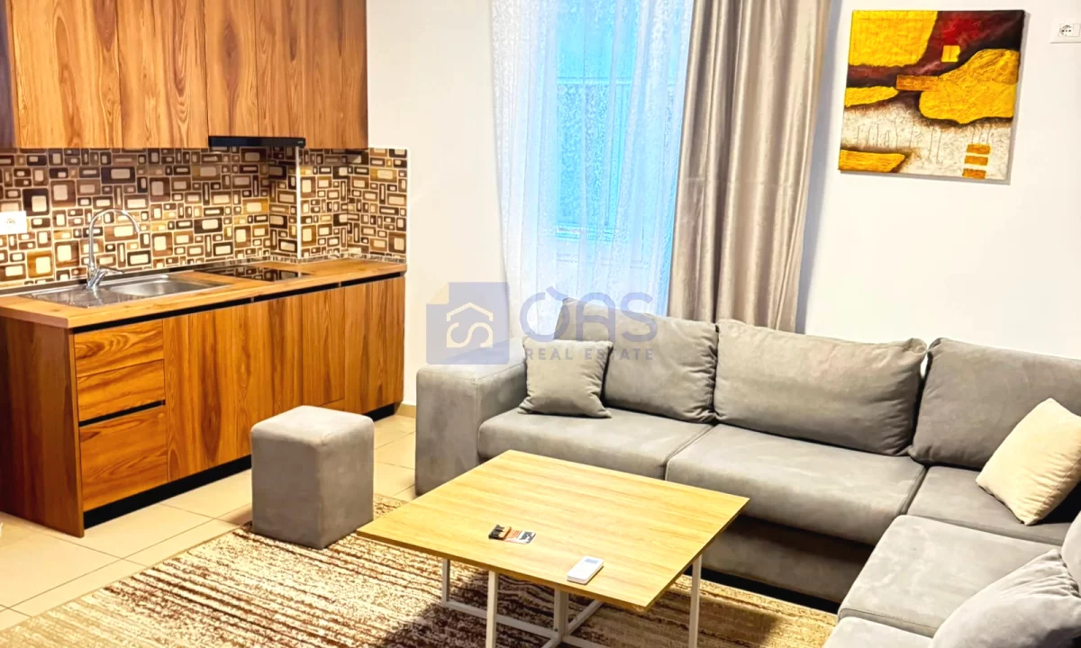 Shtepi me qera Apartament ne Tirane, 1+1, Mobilimi E mobiluar, Pagesa 50,000  Leke.