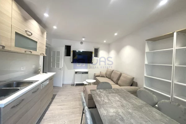 Shtepi me qera Apartament ne Tirane, 1+1, Mobilimi E mobiluar, Pagesa 55,000  Leke.