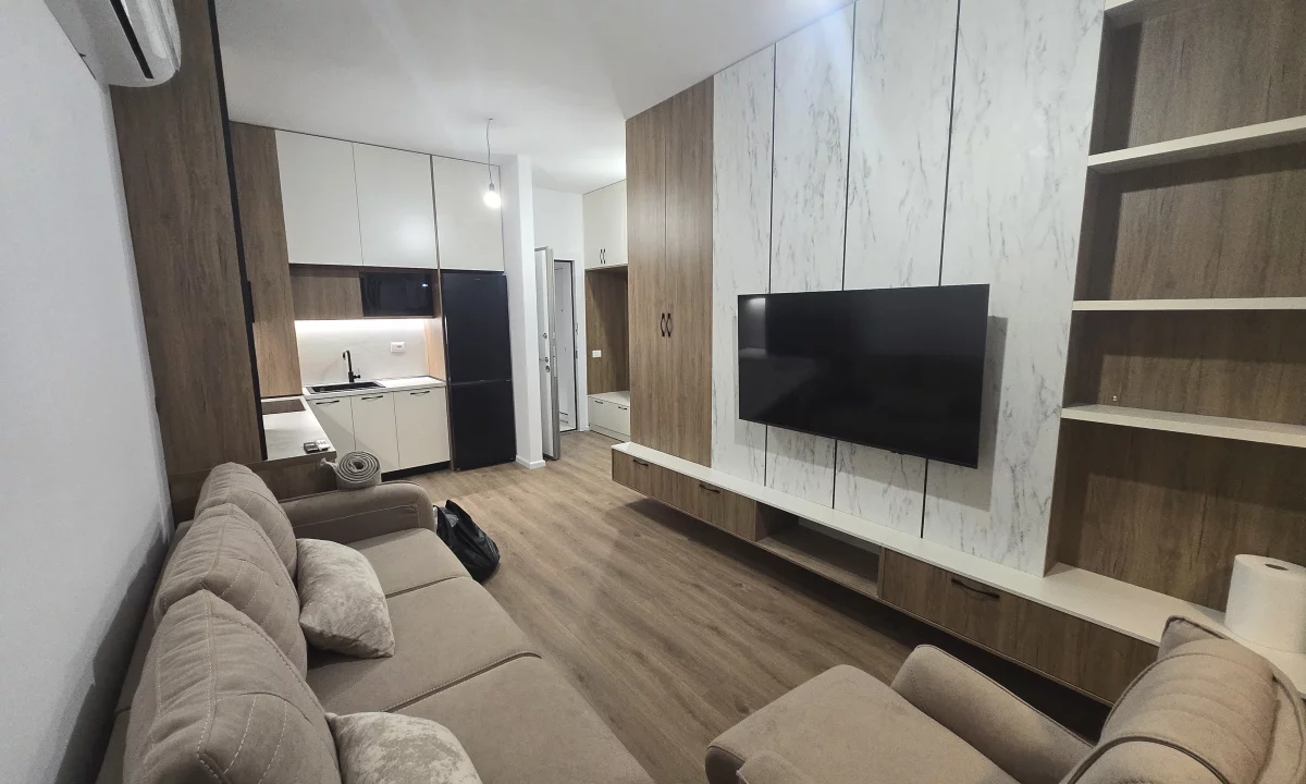 Shtepi me qera Apartament ne Tirane, 1+1, Mobilimi E mobiluar, Pagesa 45,000  Leke.