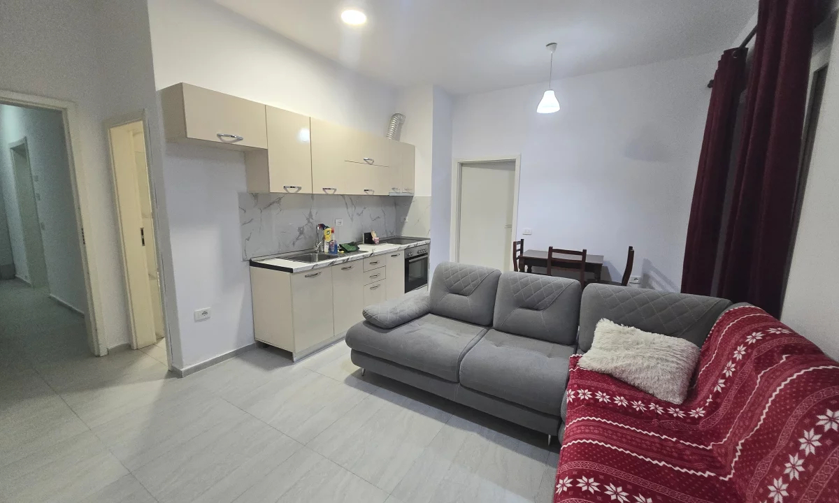 Shtepi me qera Apartament ne Tirane, 1+1, Mobilimi E mobiluar, Pagesa 30,000  Leke.