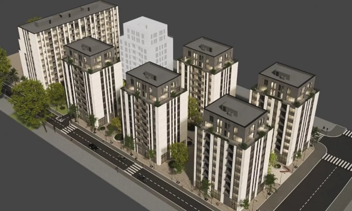 Shtepi ne shitje Apartament ne Tirane, 1+1, Mobilimi Bosh, pa mobiluar, Pagesa 105,000  Euro.