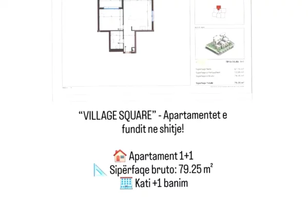 Shtepi ne shitje 1+1 ne Vlore - 238,000 Euro