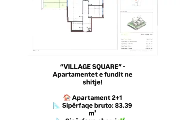 Shtepi ne shitje 2+1 ne Vlore - 289,000 Euro