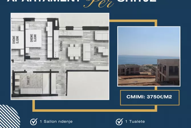 ✨ SHITET APARTAMENT 2+1 – SAN NICOLAS RESIDENCE, PALASË ✨