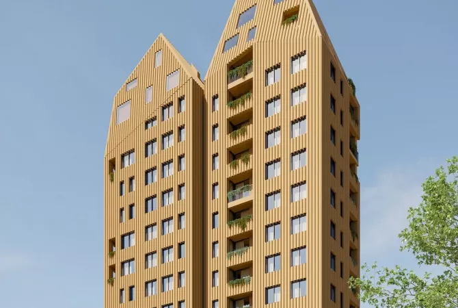 Shitet apartament 2+1 tek Rruga Fortuzi!