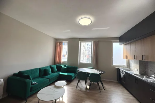 Shtepi me qera Apartament ne Tirane, 1+1, Mobilimi E mobiluar, Pagesa 450  Euro.