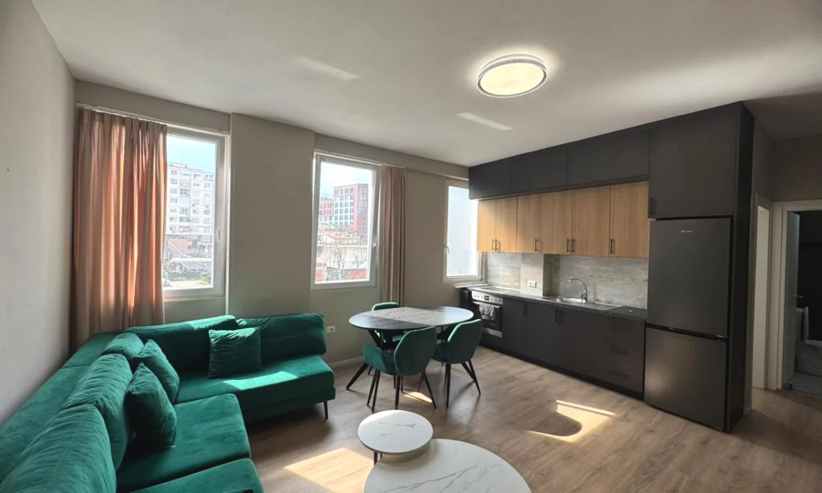 Shtepi me qera Apartament ne Tirane, 1+1, Mobilimi E mobiluar, Pagesa 450  Euro.