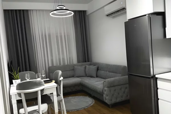Apartament me qira 1+1 - tek zona e Ali Demit !