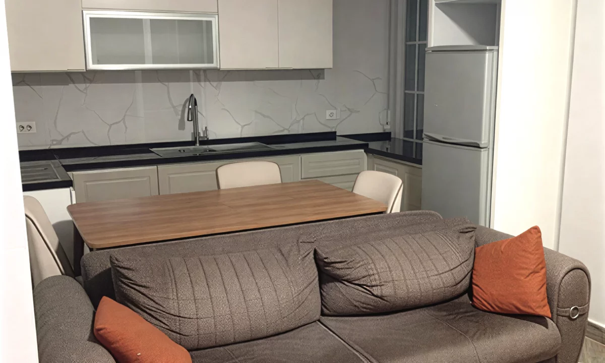 Shtepi me qera Apartament ne Tirane, 1+1, Mobilimi E mobiluar, Pagesa 550  Euro.