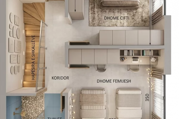 Apartment for sale in Tirana 2+1, Emty