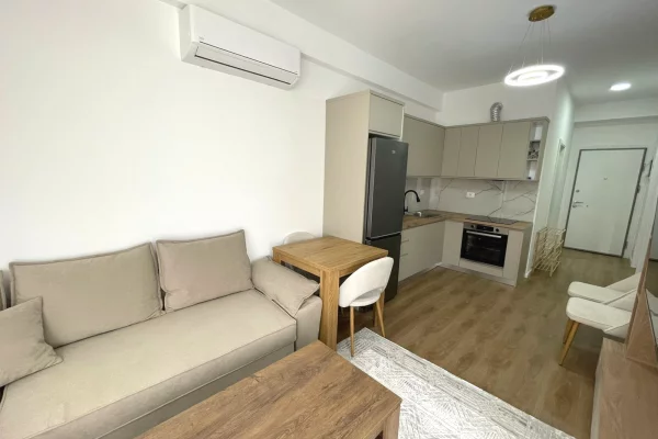 Shtepi me qera Apartament ne Tirane, 1+1, Mobilimi E mobiluar, Pagesa 450  Euro.
