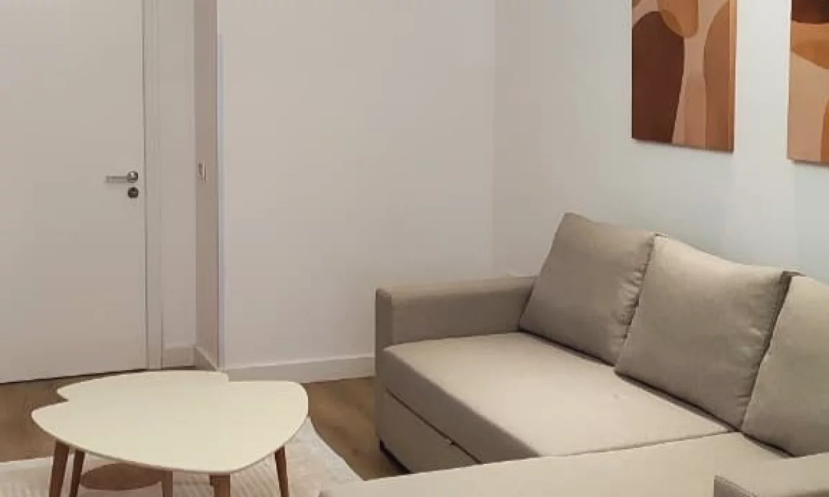 Shtepi me qera Apartament ne Tirane, 1+1, Mobilimi E mobiluar, Pagesa 700  Euro.