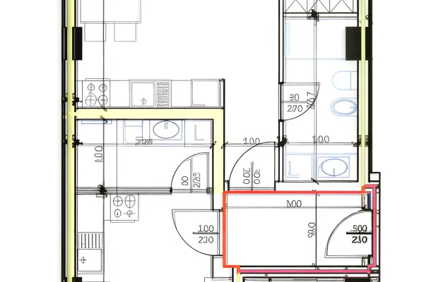 Shtepi me qera Apartament ne Tirane, 2+1, Mobilimi Bosh, pa mobiluar, Pagesa 186,830  Euro.