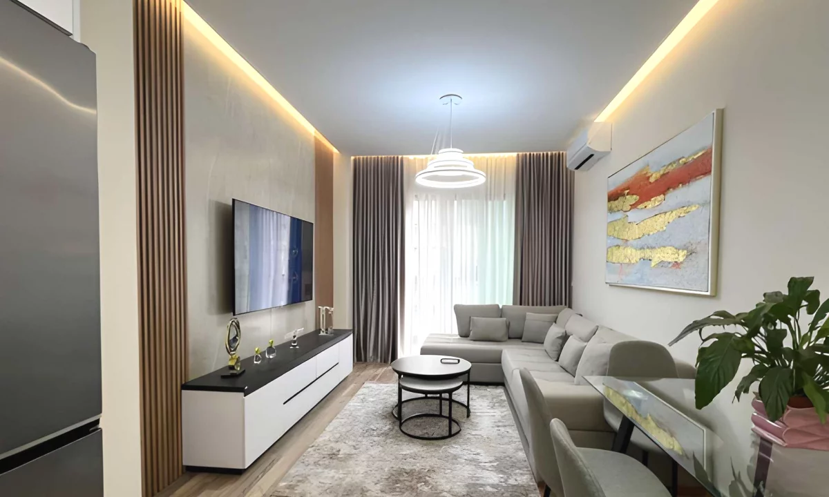 Shtepi me qera Apartament ne Tirane, 1+1, Mobilimi E mobiluar, Pagesa 900  Euro.