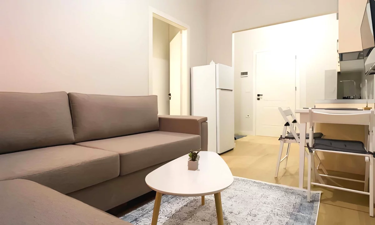 Shtepi me qera Apartament ne Tirane, 1+1, Mobilimi E mobiluar, Pagesa 650  Euro.