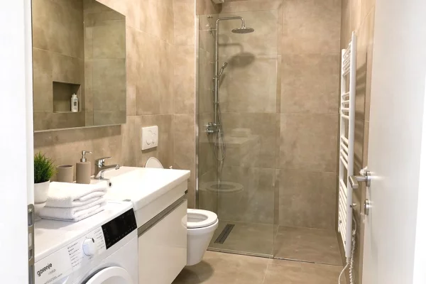 Shtepi me qera Apartament ne Tirane, 1+1, Mobilimi E mobiluar, Pagesa 600  Euro.