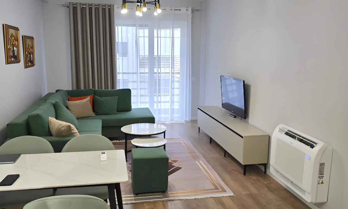 Shtepi me qera Apartament ne Tirane, 1+1, Mobilimi E mobiluar, Pagesa 650  Euro.