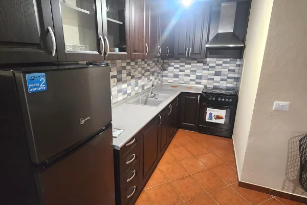 Shtepi me qera Apartament ne Tirane, 1+1, Mobilimi E mobiluar, Pagesa 450  Euro.