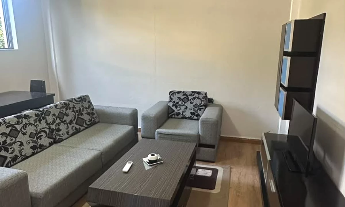 Shtepi me qera Apartament ne Tirane, 1+1, Mobilimi E mobiluar, Pagesa 370  Euro.