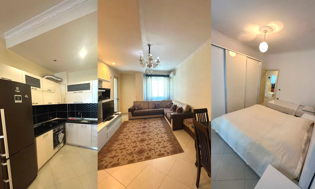 Shtepi me qera Apartament ne Tirane, 1+1, Mobilimi E mobiluar, Pagesa 450  Euro.