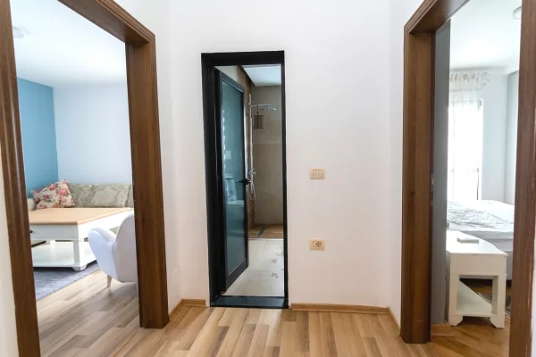 Shtepi me qera Apartament ne Tirane, 1+1, Mobilimi E mobiluar, Pagesa 550  Euro.