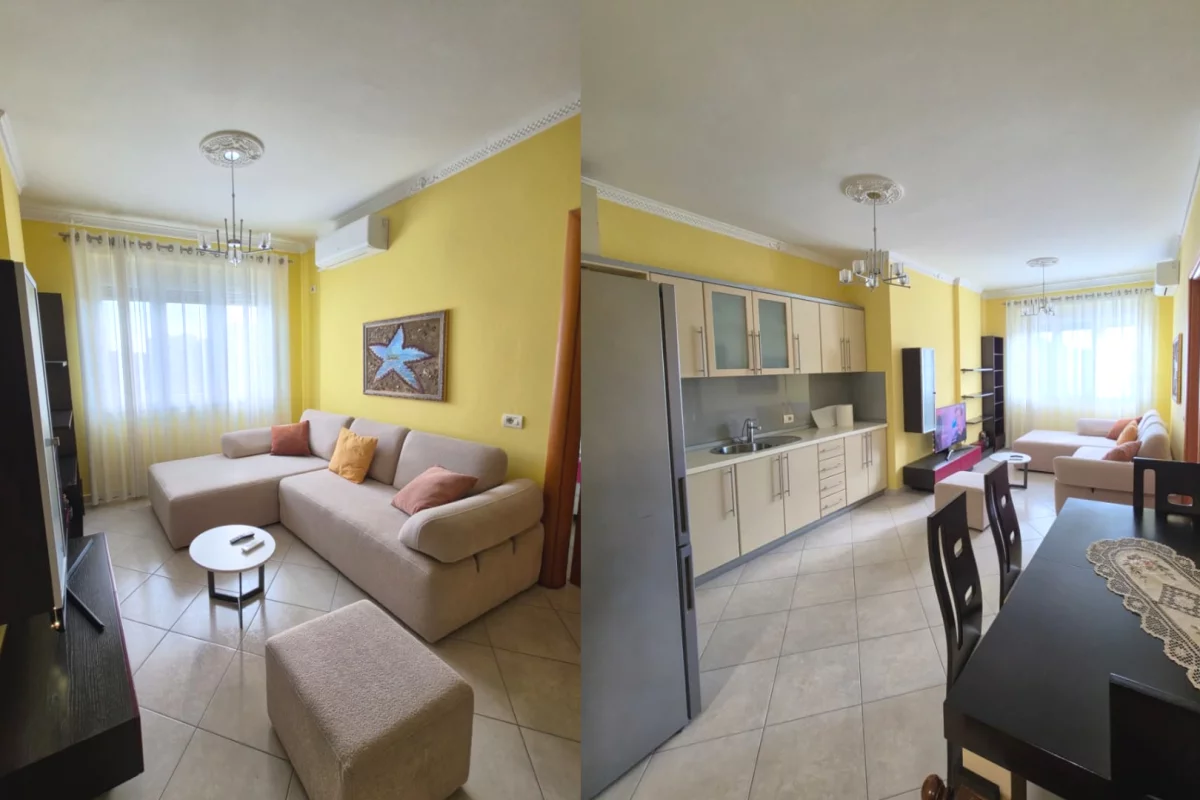 Shtepi me qera Apartament ne Tirane, 1+1, Mobilimi E mobiluar, Pagesa 500  Euro.