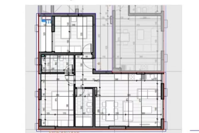 OKAZION ! - Shitet apartament në zonën e fushës së aviacionit ne fazë ndërtimi 