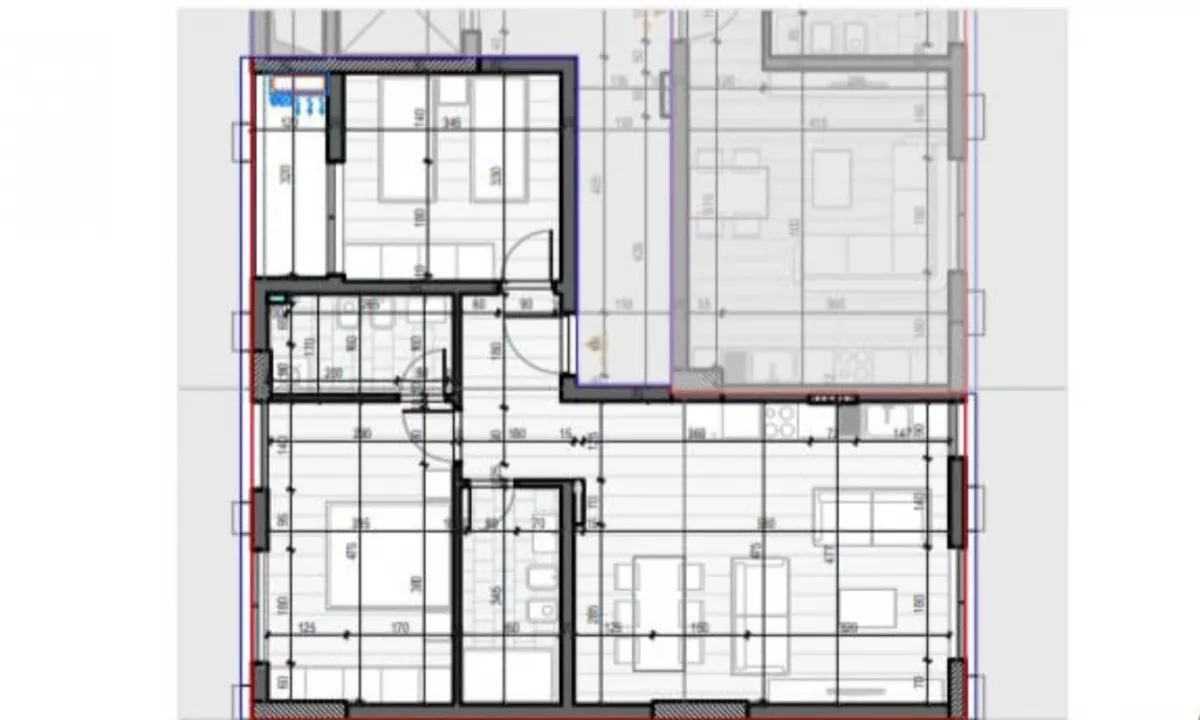 Shtepi ne shitje Apartament ne Tirane, 2+1, Mobilimi Bosh, pa mobiluar, Pagesa 138,800  Euro.