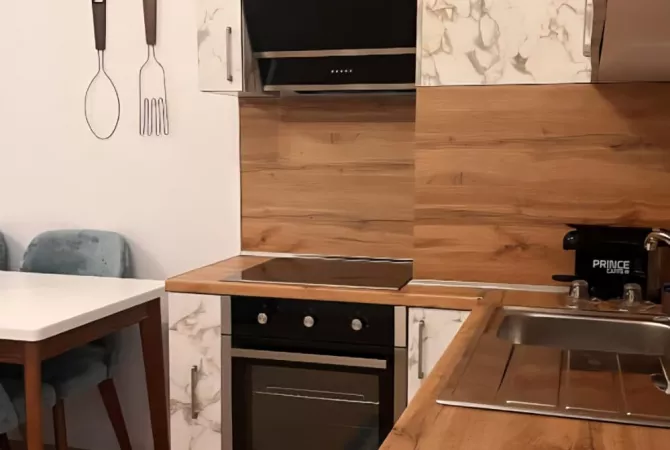 Shtepi me qera Apartament ne Tirane, 1+1, Mobilimi E mobiluar, Pagesa 460  Euro.