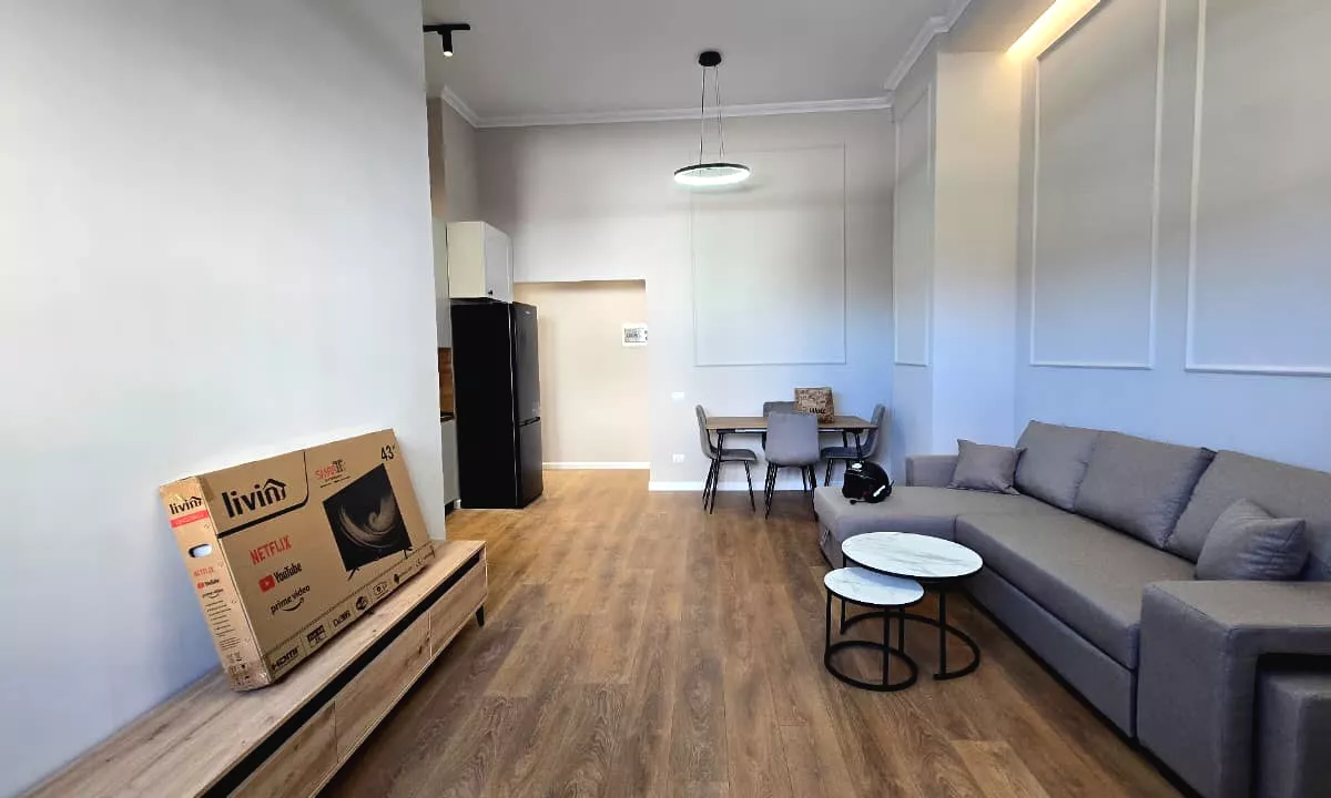 Shtepi me qera Apartament ne Tirane, 1+1, Mobilimi E mobiluar, Pagesa 60,000  Leke.