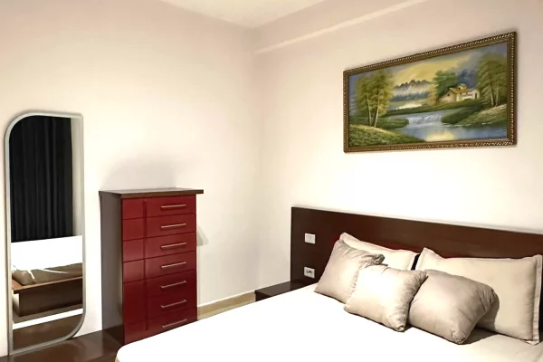 Shtepi me qera Apartament ne Tirane, 1+1, Mobilimi E mobiluar, Pagesa 50,000  Leke.
