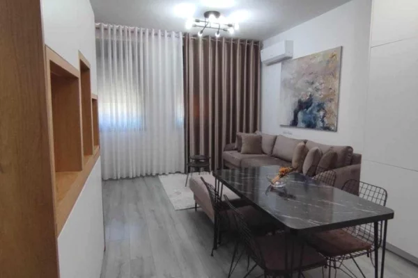 Shtepi me qera Apartament ne Tirane, 1+1, Mobilimi E mobiluar, Pagesa 450  Euro.