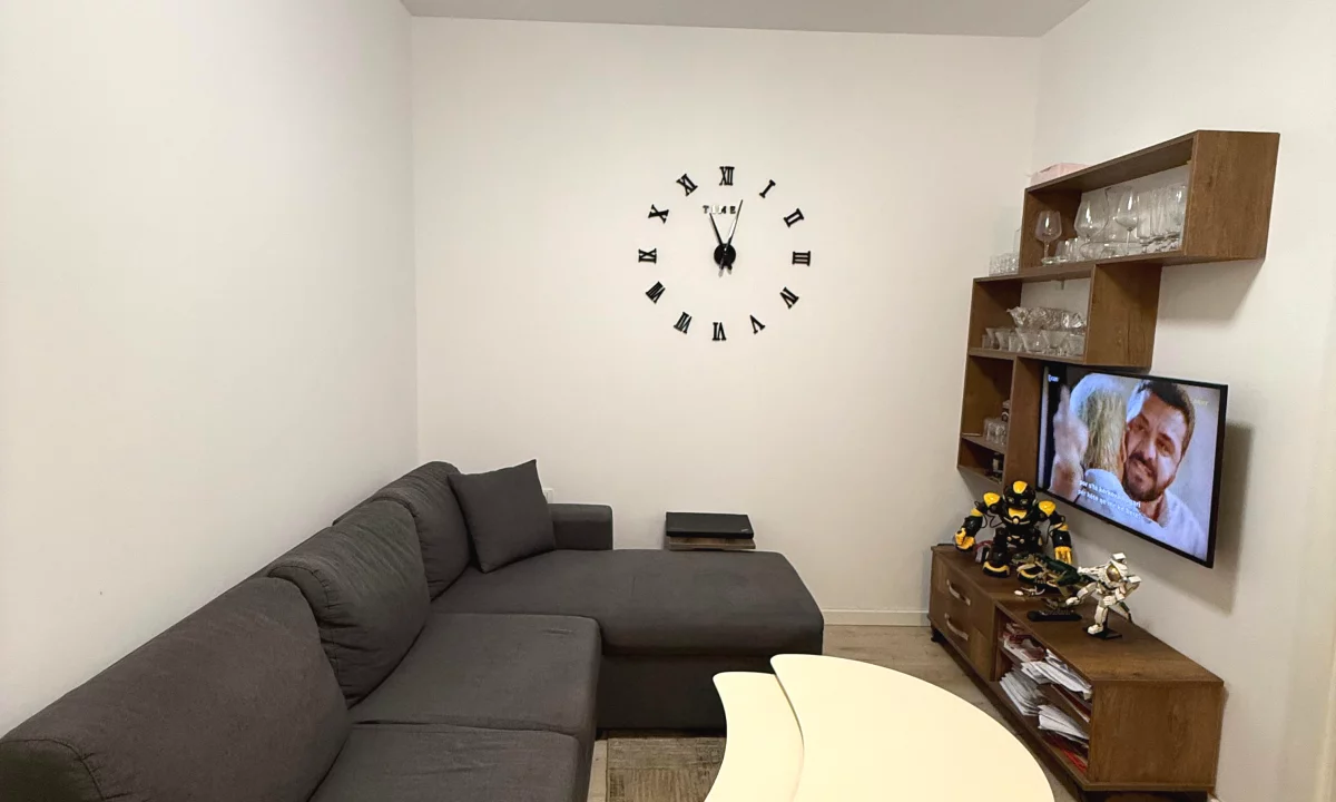 Shtepi ne shitje Apartament ne Tirane, 1+1, Mobilimi E mobiluar, Pagesa 83,000  Euro.