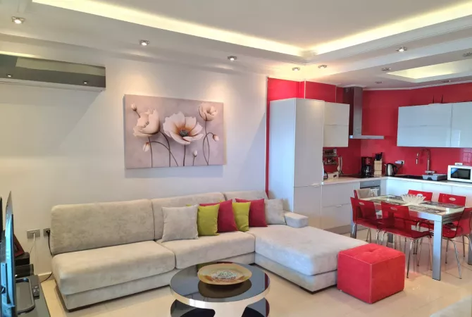 Shtepi ne shitje Apartament ne Sarande, 2+1, Mobilimi E mobiluar, Pagesa 240,000  Euro.