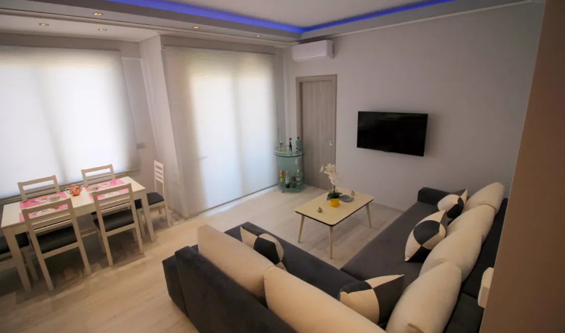 Shtepi ne shitje Apartament ne Sarande, 2+1, Mobilimi E mobiluar, Pagesa 210,000  Euro.