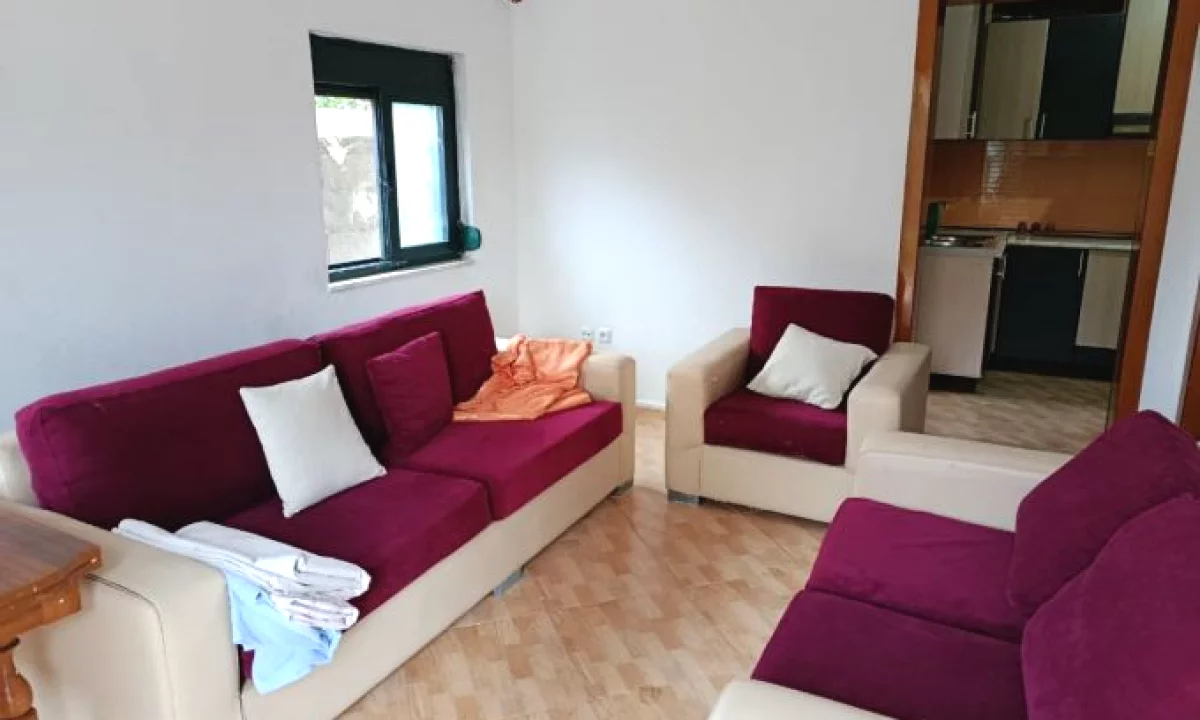 Shtepi me qera Apartament ne Tirane, 1+1, Mobilimi E mobiluar, Pagesa 35,000  Leke.