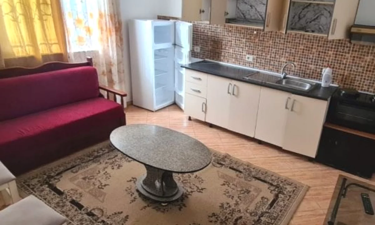 Shtepi me qera Apartament ne Tirane, 1+1, Mobilimi E mobiluar, Pagesa 30,000  Leke.