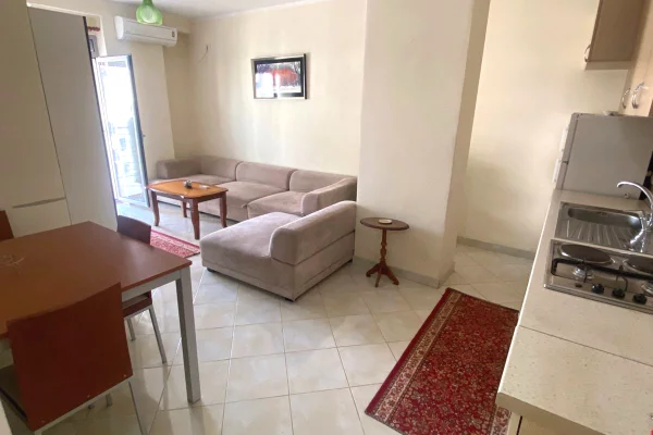 Shitet apartament 1+1 ne Kinostudio , tek Policia Rrugore , Porcelan , Fresku !e mobiluar si ne foto