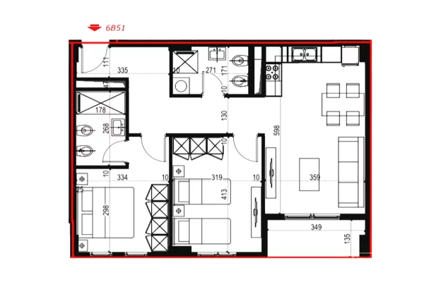 Shtepi ne shitje 2+1 ne Tirane - 123,789 Euro