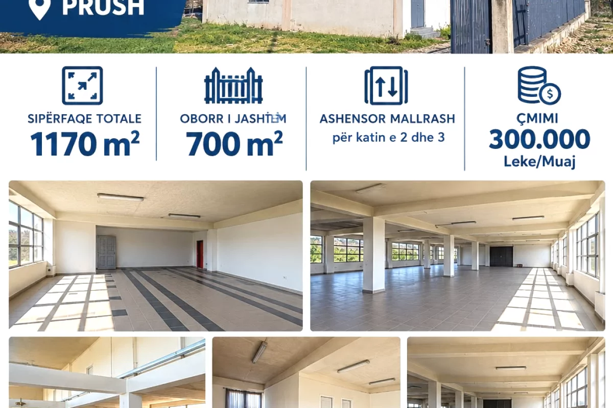 Jepet godine biznesi me qira ne Prush , Kombinat , Vaqarr , Ndroq ! 300.000!! leke