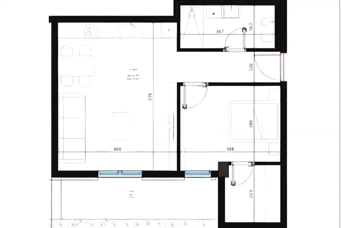 Shtepi ne shitje Apartament ne Himare, 1+1, Mobilimi E mobiluar, Pagesa 238,000  Euro.