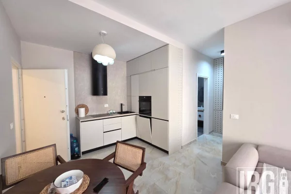 Shitet apartament 1+1+Verande tek Rezidenca Santorini 1 , Dhermi ! 260k ! pamje deti 1!>><